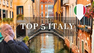 The Top 5 Cities in Italy for Travelers [upl. by Johppah]