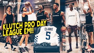 Klutch Pro Day on ESPN went CRAZY [upl. by Madda]