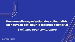 AdCF 5 min pour comprendre la nouvelle organisation des collectivités [upl. by Sirmons]