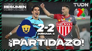 HIGHLIGHTS  Pumas vs Necaxa  Liga Mx  CL2024 J4  TUDN [upl. by Carthy]