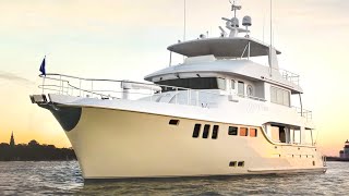 68 Million Yacht Tour  2021 Nordhavn 80 [upl. by Lemak]