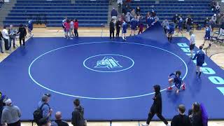 Hoggard vs Topsail HS Boys Varsity Wrestling [upl. by Nesilla]