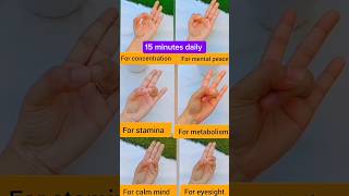 Top 6 Hand Mudras for Health and Healing [upl. by Ecnahoy]