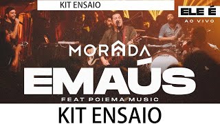 Emaús  Morada  KIT ENSAIO  VOZ POR VOZ  DIVISÃO DE VOZ  COMO CANTAR  DIVISÃO DE VOZES [upl. by Stempien]