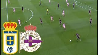 RC Deportivo de La Coruña 01 Real Oviedo Resumen  La Liga 2  20242025 [upl. by Alrahs]