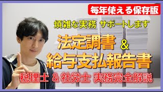 【税理士amp社労士 徹底解説】実務担当者が使える法定調書＆給与支払報告書の実務 [upl. by Nowed196]