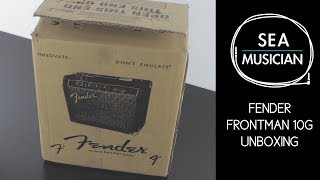 Fender Frontman 10G  UNBOXING [upl. by Vashtee]