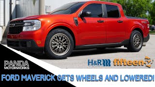 Our Ford Maverick Gets A MAJOR Overhaul  Fifteen52 Wheels [upl. by Eseer]