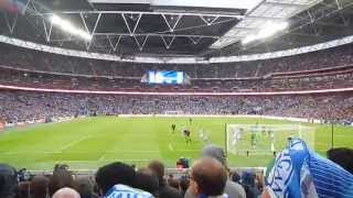 Wigan Athletic FA Cup Final Goal View From the Crowd HD [upl. by Kenton974]