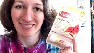 Review  Carmex Comfort Care Watermelon Blast Lip Balm [upl. by Verge]