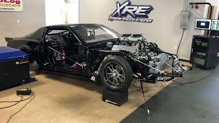 Knight Rider Trans Am with Jensens 632 Big Block Chevy 1685 HP pull on Nitrous [upl. by Nivram]