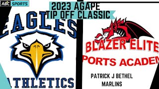 AB2C Broadcasting Presents The 2023 Agape Basketball BLAZER ELITE DRAGONS VS AGAPE CHRISTIAN EAGLES [upl. by Jp518]