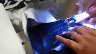 Using Glitter Vinyl for Machine Applique [upl. by Benn707]