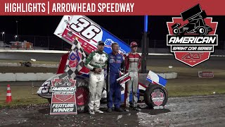 ASCS  American Sprint Car National Series  Arrowhead Speedway  September 14 2024  HIGHLIGHTS [upl. by Ackler]