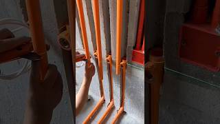 Home decoration PPR water pipe hot melt welding process [upl. by Esther]