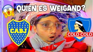 😡BOCA 1 vs COLO COLO 0 ⚽️ REACCIÓN HINCHA DE RIVER A BOCA CLASIFICADO CONMEBOL LIB [upl. by Lessard]