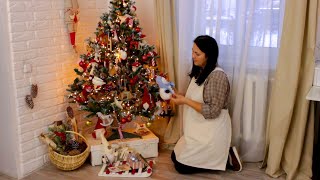 Cozy winter house DIY Christmas tree made from natural materials Christmas baking [upl. by Jannelle5]