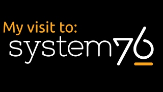 VLOG  My Visit to System76 [upl. by Madella]