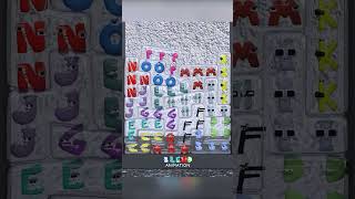 ALPHABETLORE shorts blender games tetris tetrisgame softbody puzzle alphabet alphabetlore [upl. by Almund]