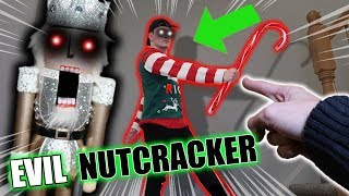 ATTACKED BY AN EVIL CHRISTMAS NUTCRACKER AT 3 AM JESTER GOT POSSESSED [upl. by Kaliope]