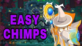 Encrypted CHIMPS Guide for BTD6  Straightforward Strategy [upl. by Martelle]