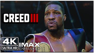 All Diamond Dame Anderson Fight Scenes 4K IMAX  CREED III  Jonathan Majors [upl. by Ravens547]