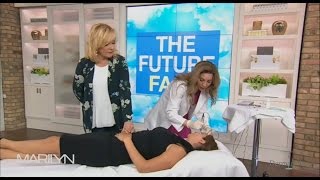 eDermaStamp by Dermaroller on Marilyn Denis [upl. by Naes]