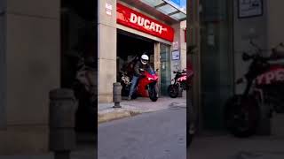 Panigale V2 sound going Home 🤩 [upl. by Coney]