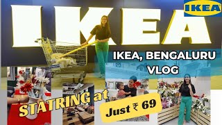 SALE IKEA Bengaluru complete tour with prices 2024 😍😍  Starting from ₹ 69😱😱 viral ikea vlog [upl. by Bowles915]