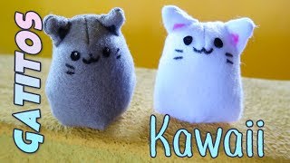 PELUCHE DE GATITO KAWAII  DIY  CAT PLUSHIE [upl. by Hewart]