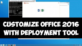 Customize Office 2016 installation with deployment tool [upl. by Aimit]