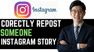 How To CORRECTLY Repost Someone Elses Instagram Story  FULL GUIDE [upl. by Tucker]