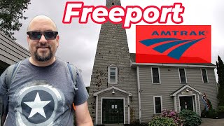 Amtrak Freeport Maine  Full Station Tour [upl. by Ainavi]