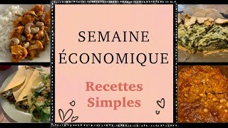 9 RECETTES SIMPLES  PETIT BUDGET  ECONOMIES  VEGETAL [upl. by Liakim]