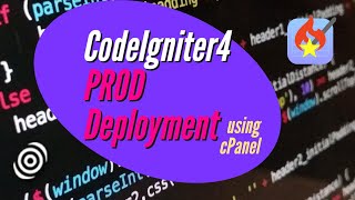 How to deploy your CodeIgniter 4 project to production on Shared Hosting cPanel [upl. by Nela926]