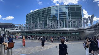 Free things to do in NY Ride the Staten Island Ferry [upl. by Atteram]