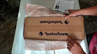 Unboxing Rockford Fosgate P3008P Subwoofer amplificado [upl. by Riek]