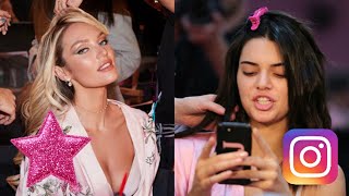 Supermodels VS Instagram Models  On The Runway [upl. by Abbot538]