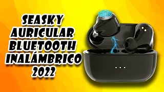 😏 SEASKY Auricular Bluetooth inalámbrico 2022 [upl. by Nilesoj978]