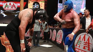 LUCHA COMPLETA Blue Demon Jr vs Rayo de Jalisco Jr  Lucha Libre AAA Worldwide [upl. by Ferdinand]