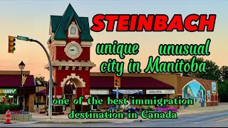 Steinbach✨️The uniqueunusual city in Manitobaan immigration destination in Canada🇨🇦 [upl. by Flavian714]