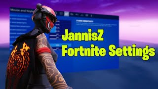 JannisZ Fortnite Chapter 2 Season 3 Settings [upl. by Clarisa78]