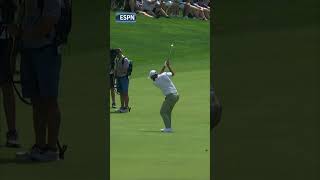 Scottie Scheffler holes out on the FIRST HOLE at the PGA Championship 😱🎯 [upl. by Eelsnia]