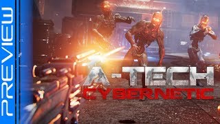 Doom VR Done Properly ATech Cybernetic  PSVR Preview [upl. by Kowtko]