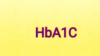 HbA1C  Biochemistry  Glycated Hemoglobin hba1c [upl. by Helmut]