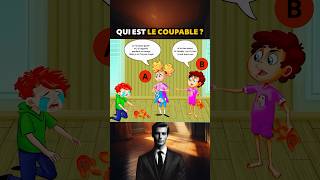 Qui est le coupable 🤔devinette quiz énigmes [upl. by Coniah742]