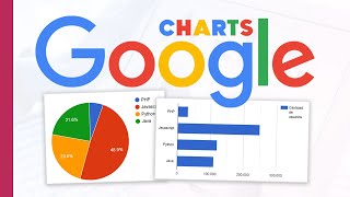 Google CHARTS  Cómo insertar GRAFICOS DE BARRA y PASTEL en tu Web  EJEMPLO SIMPLE [upl. by Annaerda]