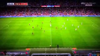 Barcelona vs Santos 80 All Goals and Highlights 03082013 HD [upl. by Lsil]