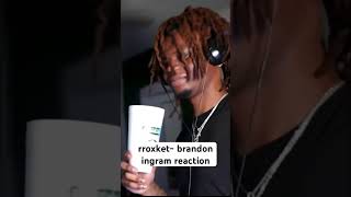 rroxket brandon ingram reaction reaction twitch streamer underground rroxket brandoningram [upl. by Arek610]