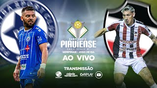 Parnahyba X River  semifinal  jogo 1  Piauiense 2024 [upl. by Drannek]